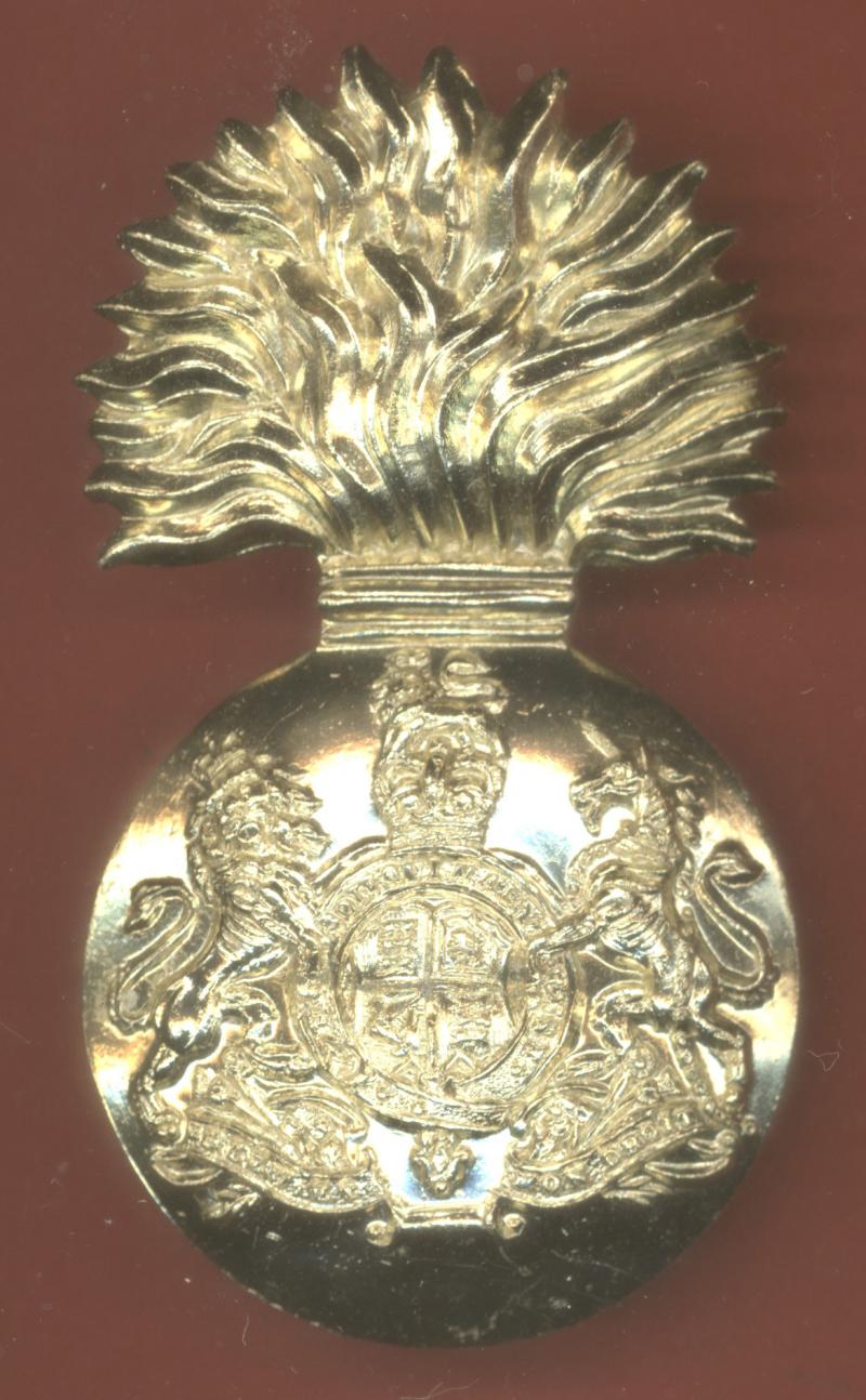 Scottish Royal Scots Fusiliers OR's staybright glengarry badge
