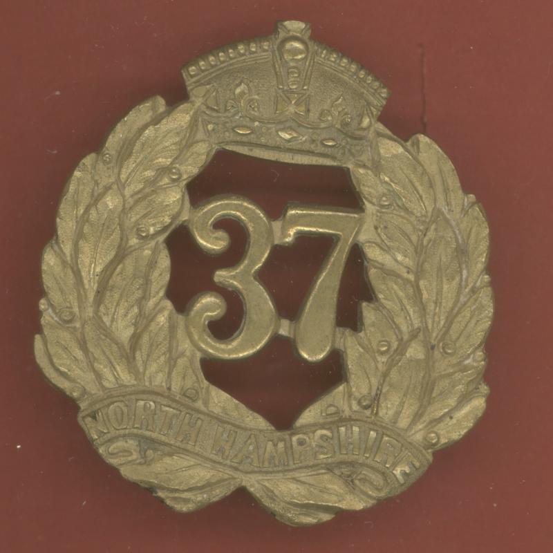 37th North Hampshire Regiment of Foot Victorian OR's glengarry badge