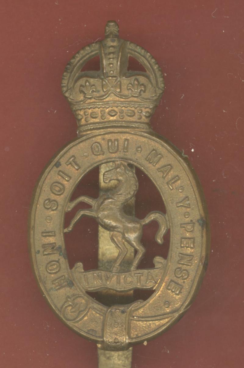 Royal East Kent Yeomanry OR's cap badge