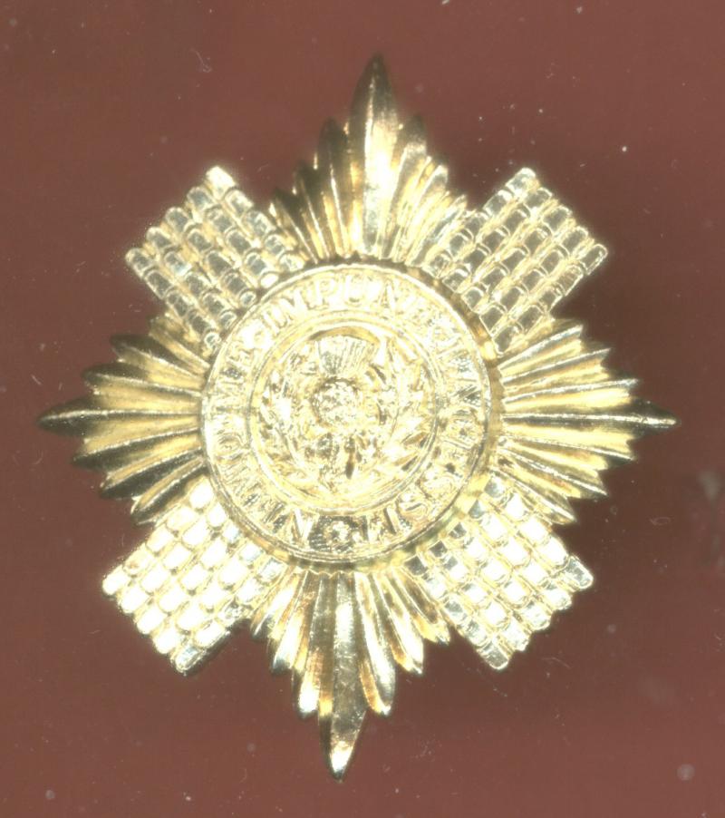 Scots Guards staybright cap star