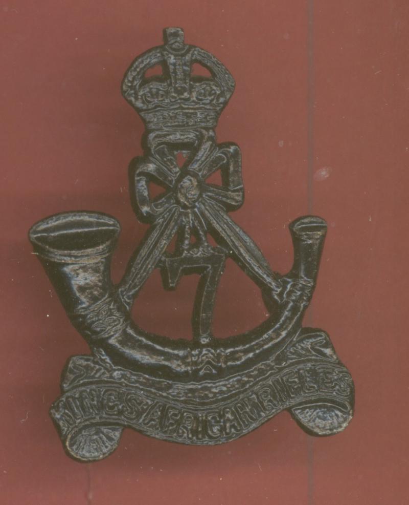 7th (Zanzibar) King's African Rifles OR's cap badge