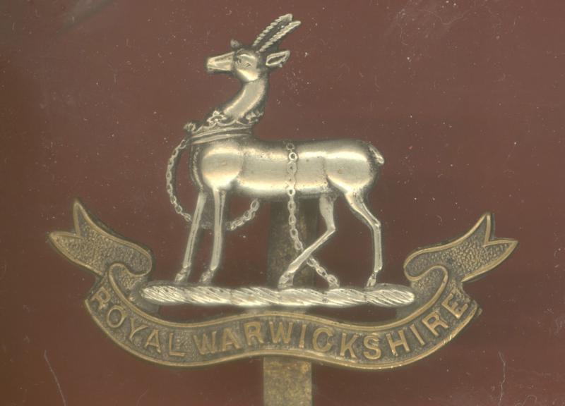 Royal Warwickshire Regiment OR's cap badge