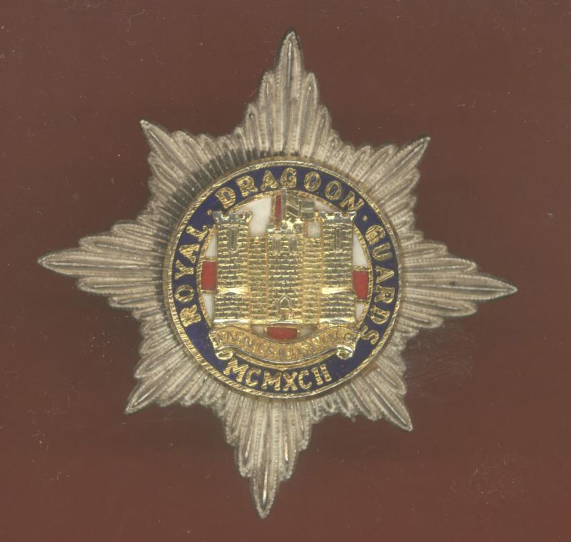 Royal Dragoon Guards Officer's cap badge