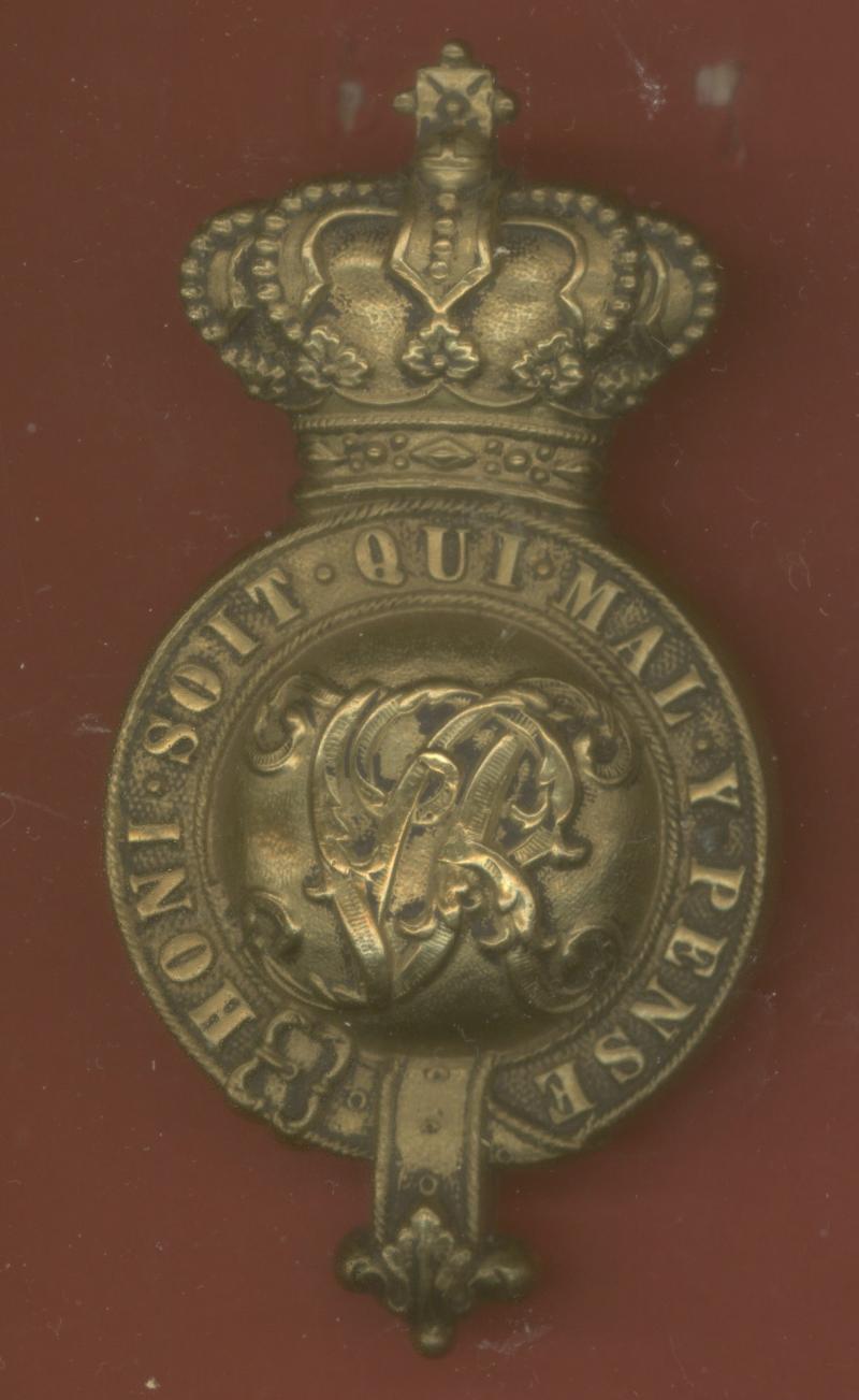 Victorian Mounted Officer's Horse Harness Breast Badge