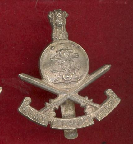 Indian Army Ordnance Corps head-dress badge