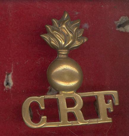 Grenade / CRF Royal Fusiliers (City of London Regt) Cadets shoulder title