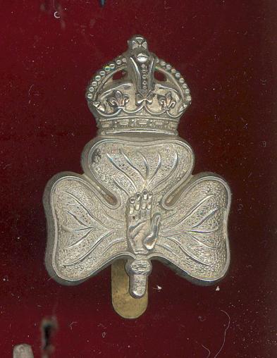 14th Bn (Young Citizens) Royal Irish Rifles WW1 'Kitchener's Army'cap badge.