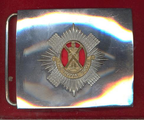 Scottish Royal Scots T.A. Bn. NCO's waist belt clasp