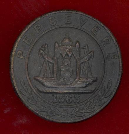 Scottish 1st Midlothian Rifle Volunteers OR's shoulder belt plate 