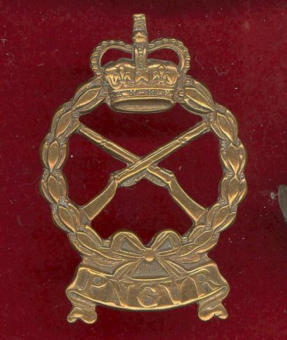 Papa New Guinea Volunteer Rifles cap badge 