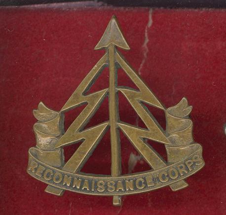 Reconnaissance Corps WW2 cap badge