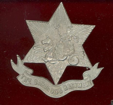 Barbados Regiment post 1948 OR s badge. 