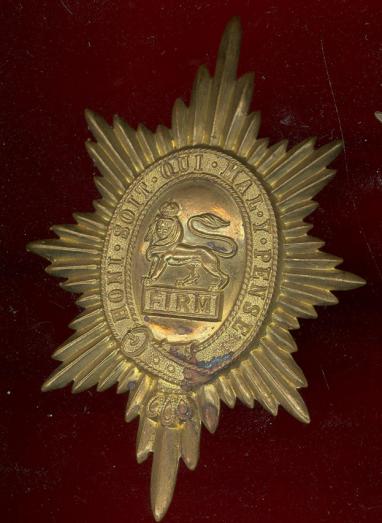 The Worcestershire Regiment valise badge
