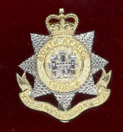 23rd County of London Regt staybright cap badge 