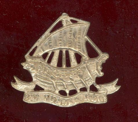 Indian Army 2nd Punjab Regt. cap badge 