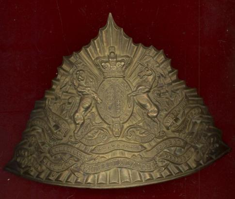 16th Queen's Lancers Victorian OR's czapska plate