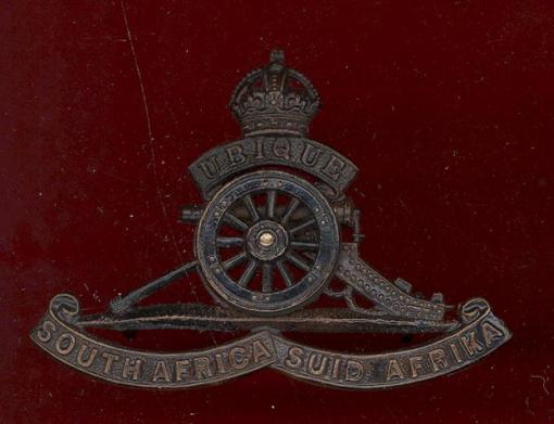 South African Artillery cap badge