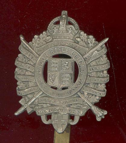 5th City of London Battalion , The London Rifle Brigade OR's cap badge