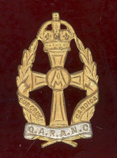 Queen Alexandra's Royal Army Nursing Corps Officer's cap badge