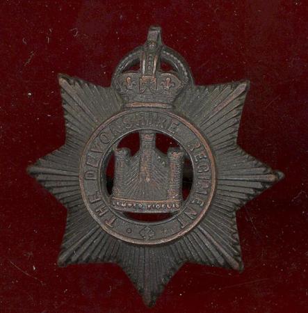 The Devonshire Regiment Officer's OSD cap badge 