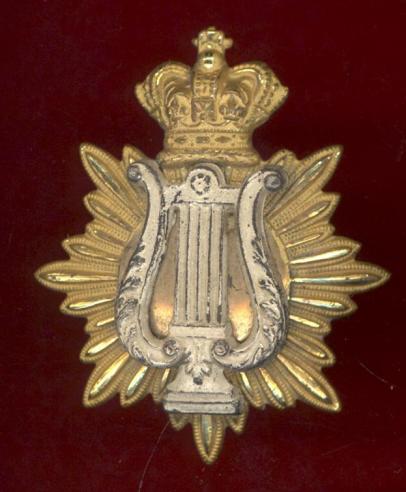 Victorian Bandmaster cap badge