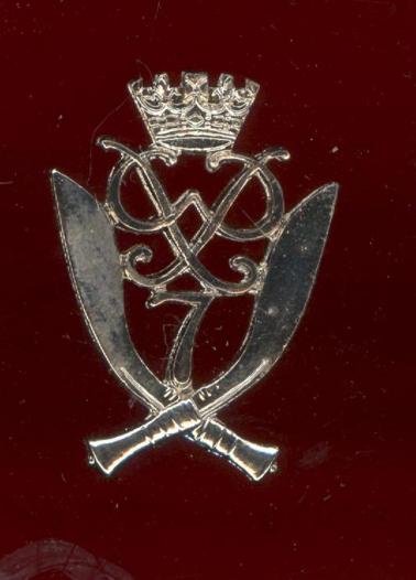 7th Duke of Edinburgh Own Gurkha Rifles head-dress badge