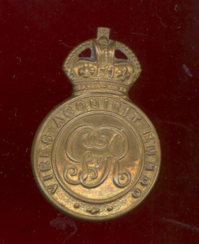 Royal Military College Sandhurst Officer Cadet cap badge 
