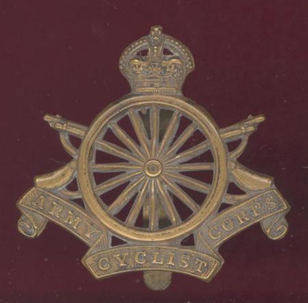Army Cyclists Corps WW1 OR's cap badge 