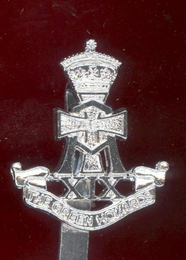 The Green Howards OR's staybright cap badge