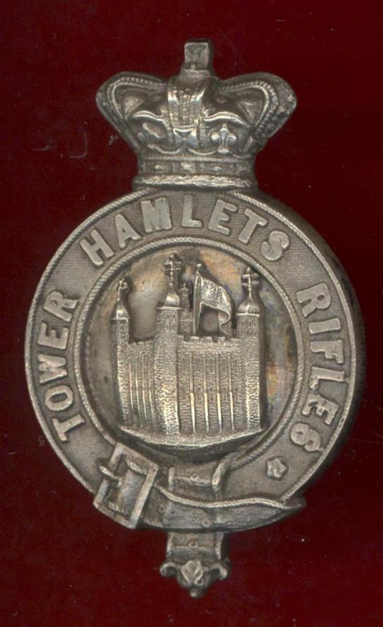 Tower Hamlets Rifles Victorian Officer's pouch belt badge