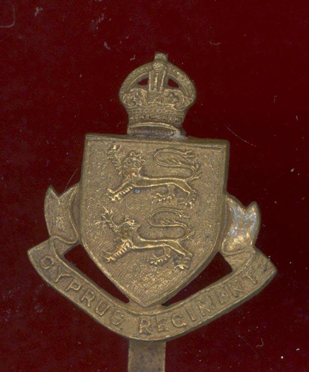 The Cyprus Regiment cap badge