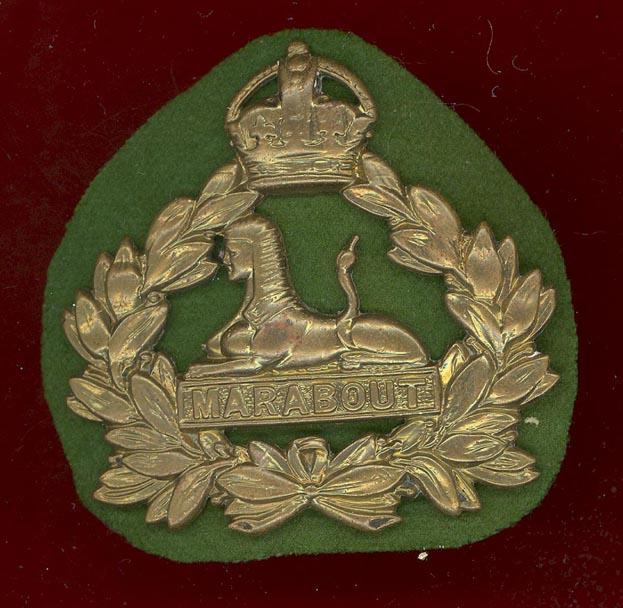 Dorsetshire Regiment musician’s band pouch badge.
