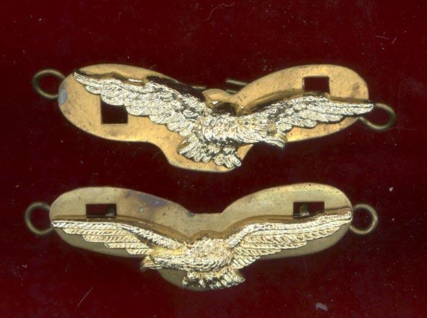 Royal Air Force staybright Aircrew eagles arm badges