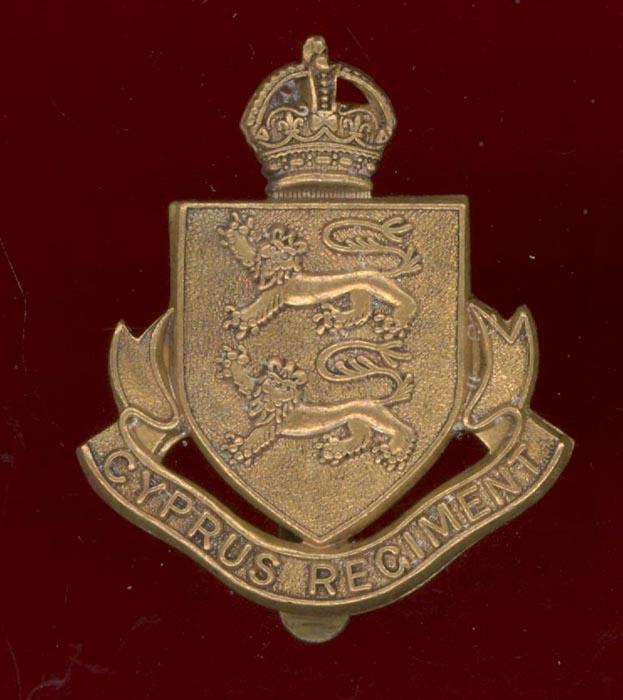The Cyprus Regiment cap badge