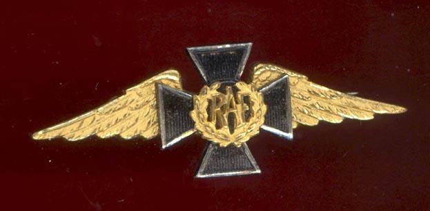 Royal Air Force Chaplains Officer's Sidecap badge