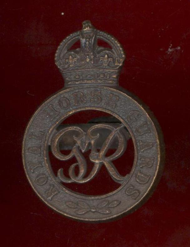 Royal Horse Guards GVIR Officer's cap badge