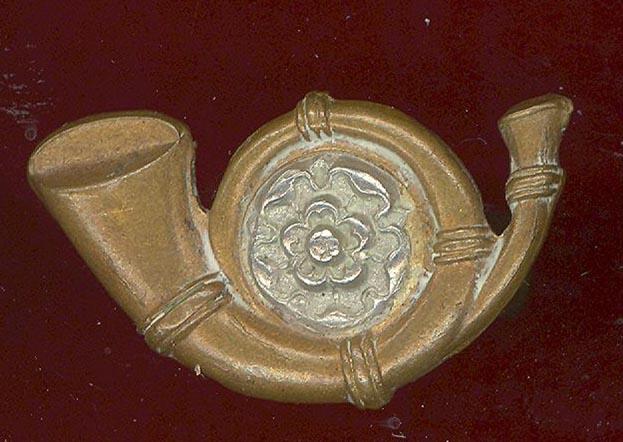 King's Own Yorkshire Light Infantry pouch badge