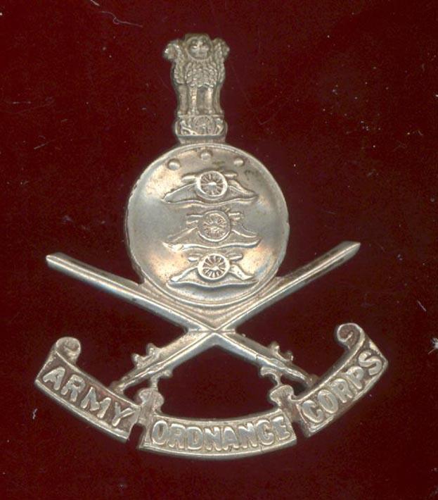 Indian Army Ordnance Corps head-dress badge