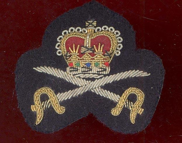 Army Physical Training Corps Officer's bullion beret badge