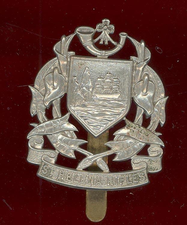 St.Helena Rifles cap badge