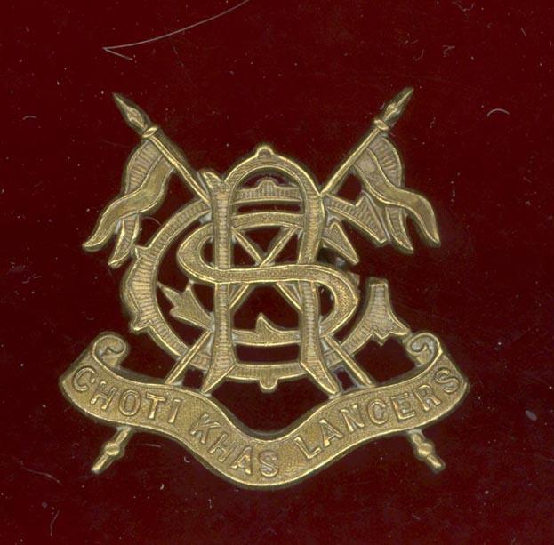Indian Army. Choti Khas Lancers cap badge