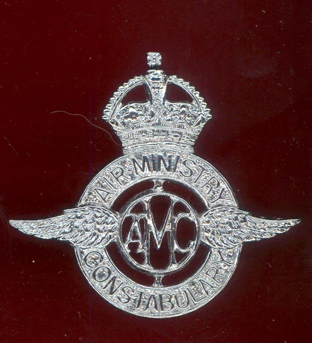 Air Ministry Constabulary WW2 cap badge