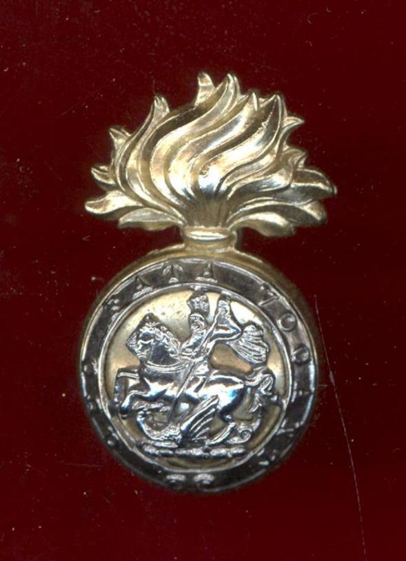 Royal Northumberland Fusiliers staybright cap badge