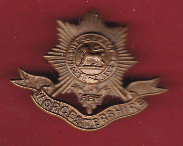 The Worcestershire Regiment Victorian OR's cap badge