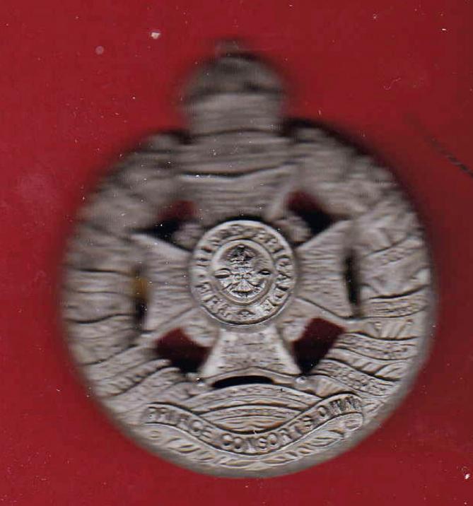 The Rifle Brigade WW2 plastic economy cap badge