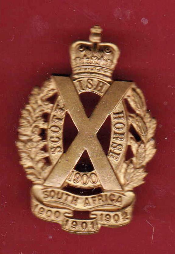 Scottish Horse Yeomanry OR's cap badge
