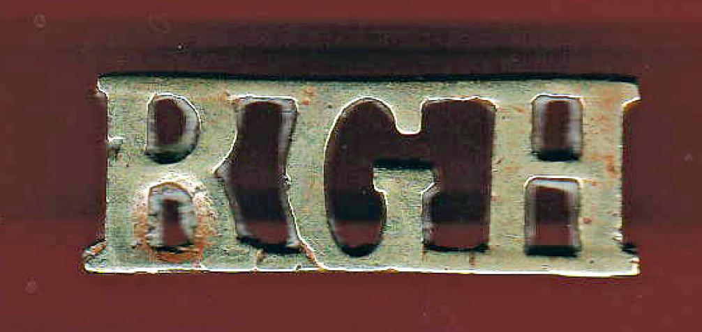 R-G-H Royal Gloucestershire Hussars shoulder title