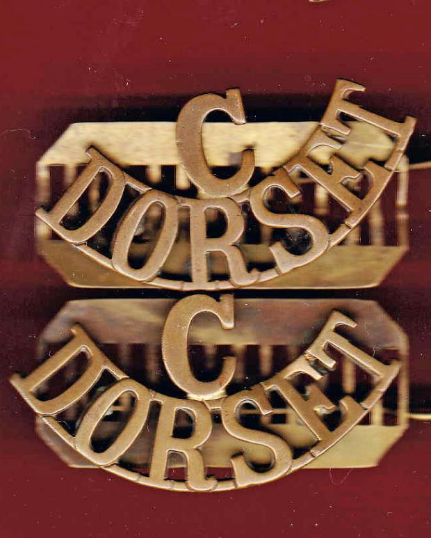 C / DORSET Dorset Regiment Cadets shoulder titles