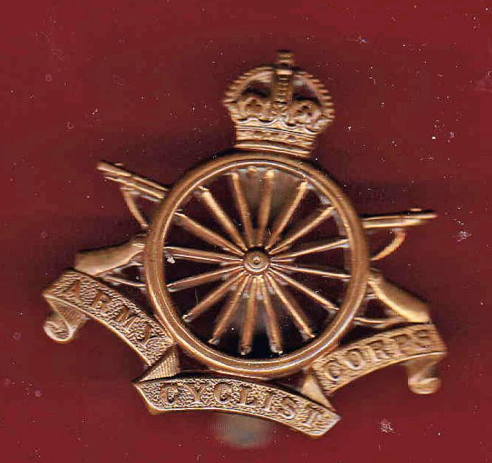 Army Cyclists Corps WW1 OR's cap badge