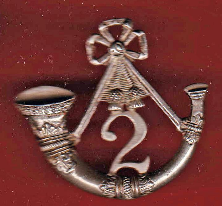Indian Army 2nd Queen Victoria’s Own Rajput Light Infantry WW1 Officers head-dress badge